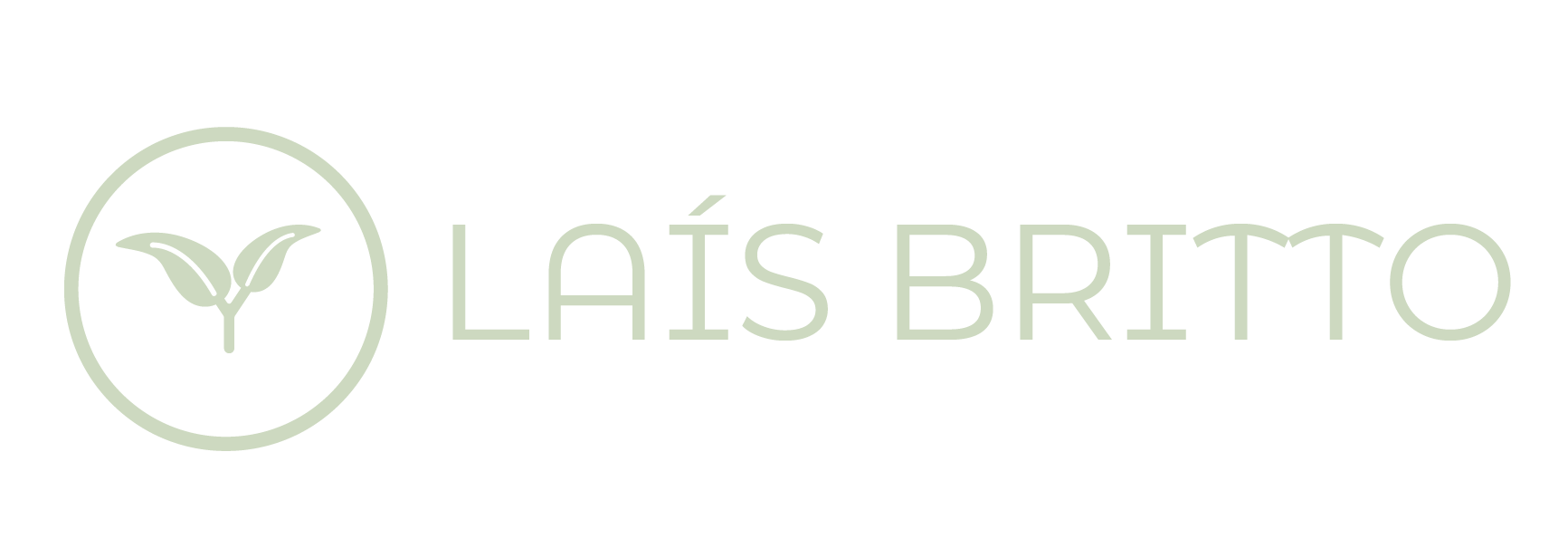 Laís Logo H Verde Claro